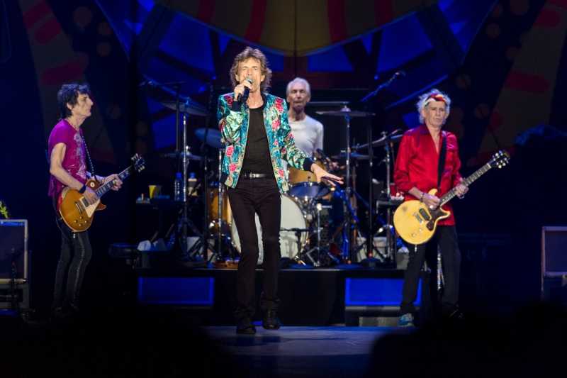 Rolling Stones on Stage in Havana