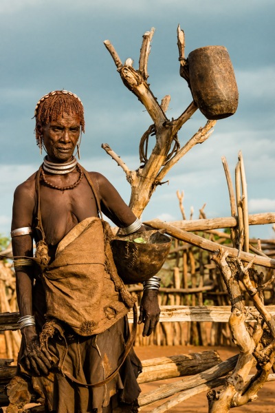 Portrait of a Hamer Women