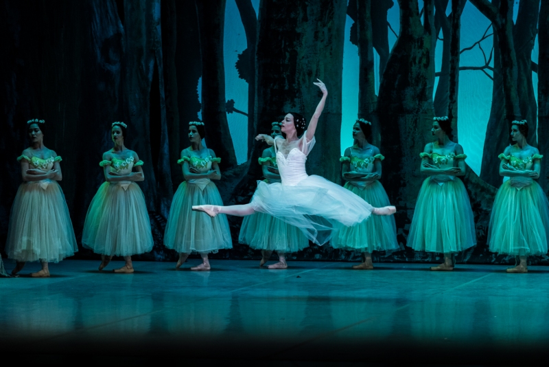 Prima Ballerina Viengsay Valdes performs in Giselle at the Grand Teatro in Havana, Cuba.